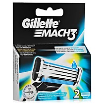 Сменные кассеты Gillette Mach3, 2 шт