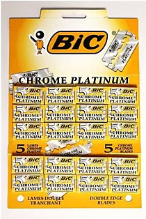 Лезвия BIC Chrome Platinum,  100 шт
