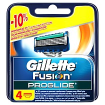 Сменные кассеты Gillette Fusion Proglide, 4 шт