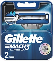 Сменные кассеты Gillette Mach3 Turbo, 2 шт