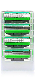 Сменные кассеты Gillette Mach3 Sensitive без упаковки, 4 шт
