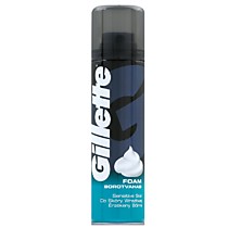 Пена для бритья Gillette Foam Sensitive Skin для чувствительной кожи. 200 мл