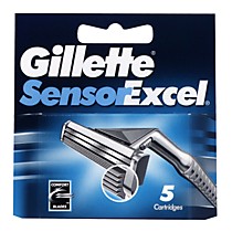 Сменные кассеты Gillette Sensor Excel, 5 шт