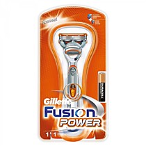 Бритвенный станок Gillette Fusion Power, сменные кассеты 1 шт