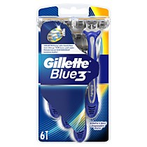 Бритвенный станок Gillette Blue3, 6 шт
