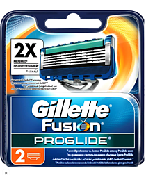 Сменные кассеты Gillette Fusion Proglide, 2 шт