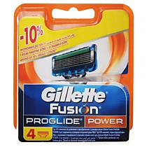 Сменные кассеты Gillette Fusion Proglide Power, 4 шт