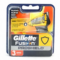 Сменные кассеты Gillette Fusion Proshield, 3 шт