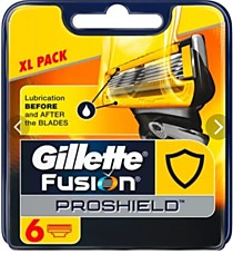 Сменные кассеты Gillette Fusion Proshield, 6 шт