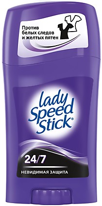 Дезодорант-антиперспирант Lady Speed Stick Невидимая защита 45г