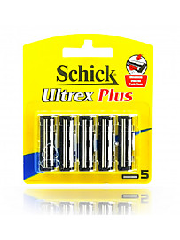 Сменные кассеты Schick Ultrex Plus, 5 шт
