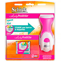 Бритвенный станок Schick Lady Protector 5 кассет