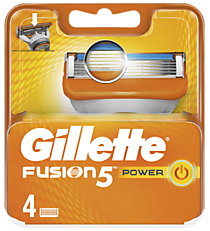 Сменные кассеты Gillette Fusion5 Power, 4 шт